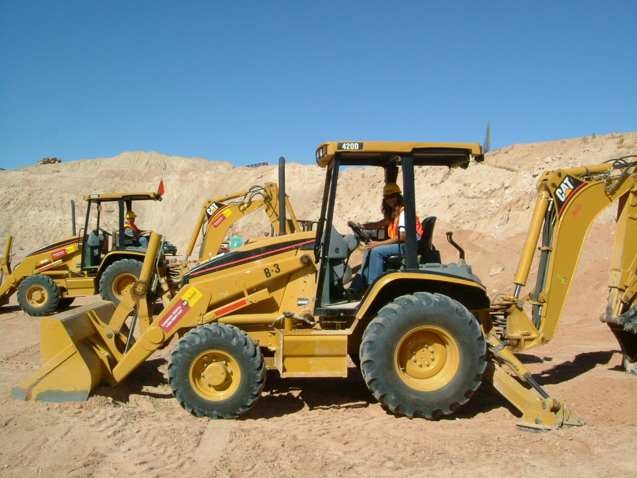 Sue, a FIT client on the job!